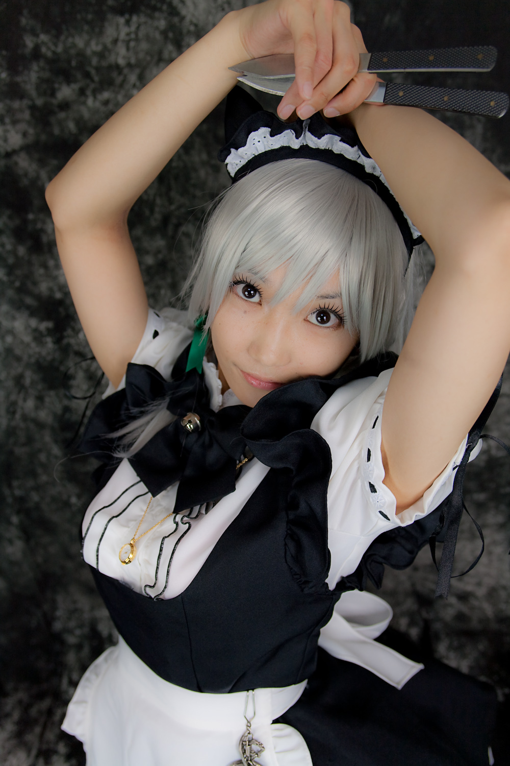 cosplay女佣扮相美女套图 c77 Sakuya Izayoi　(2)